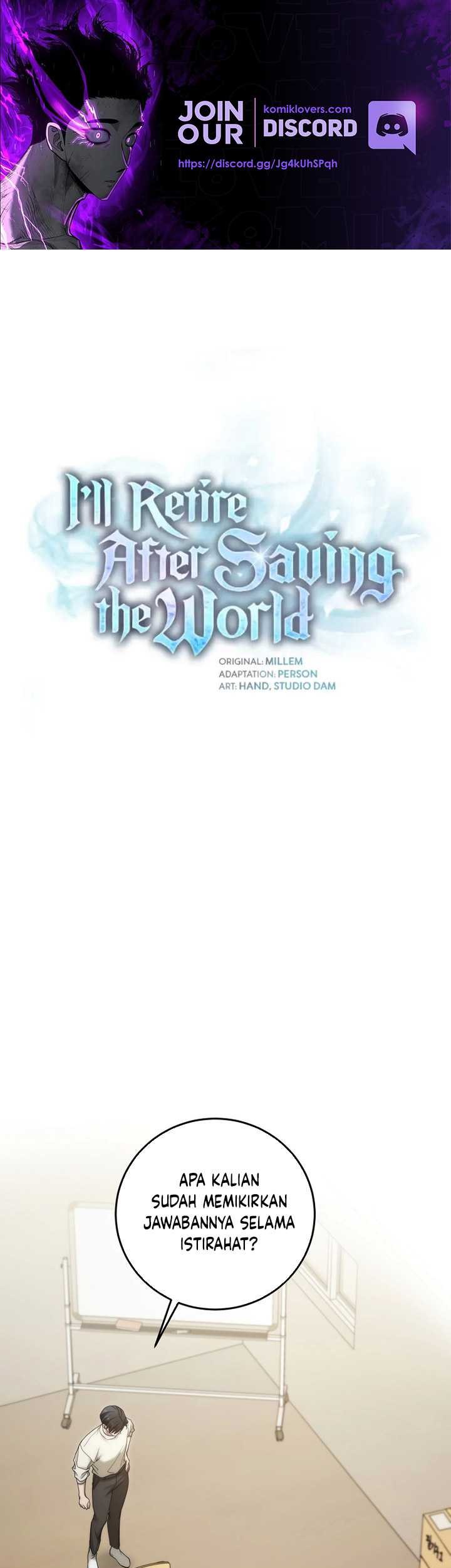 I’ll Retire After Saving the World Chapter 27 - halaman 2