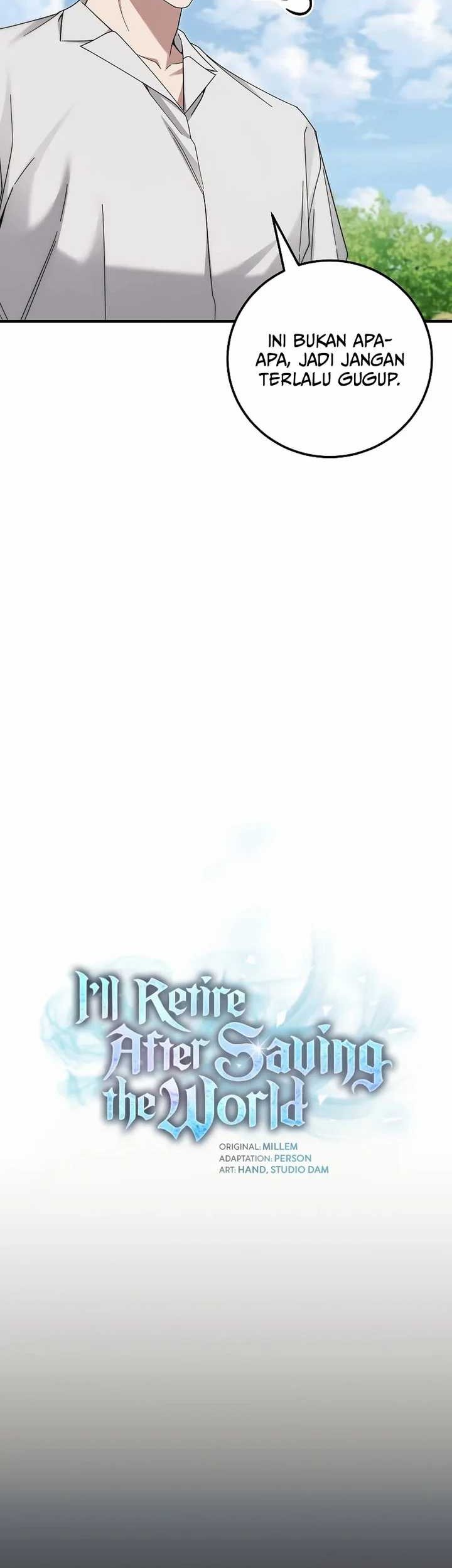 I’ll Retire After Saving the World Chapter 35 - halaman 15