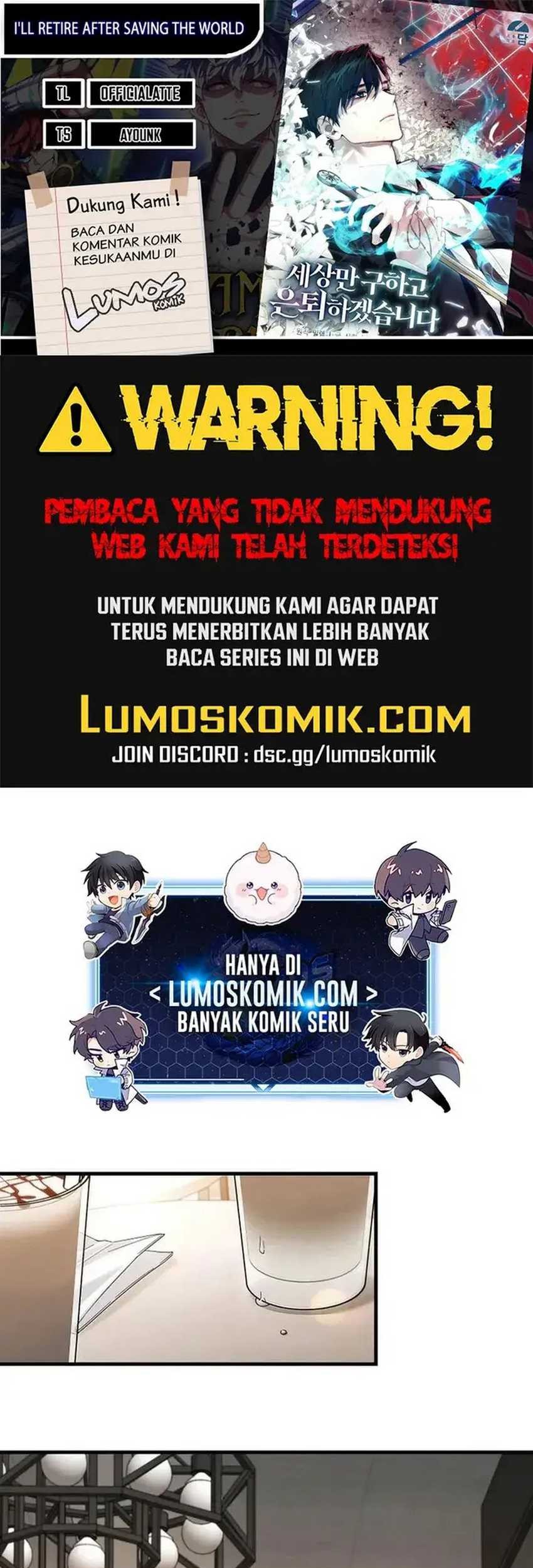 I’ll Retire After Saving the World Chapter 40 - halaman 1