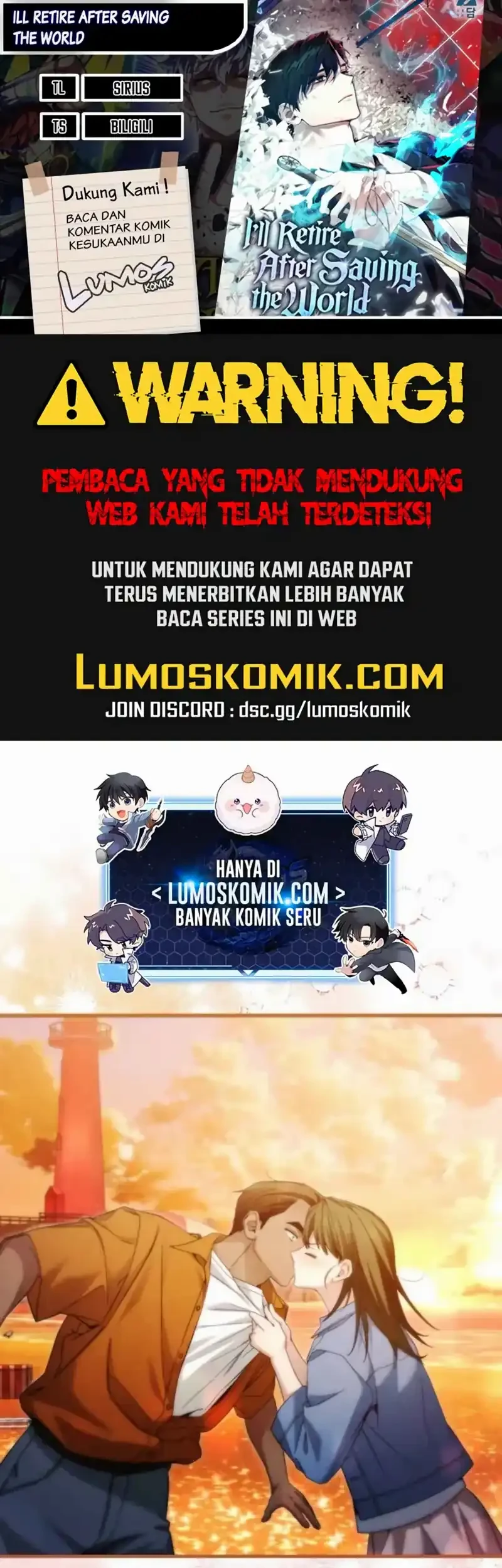 I’ll Retire After Saving the World Chapter 75 - halaman 1