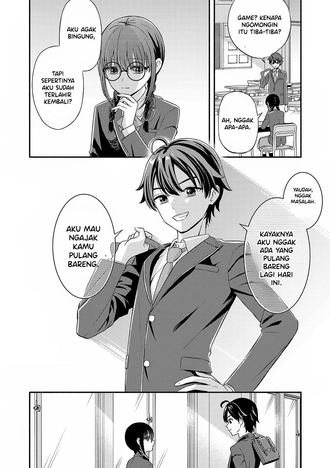 I’m a Childhood Friend, and I Want to Remain a Supporting Character, but for Some Reason I Became the Heroine’s Love Interest Chapter 1 - halaman 7