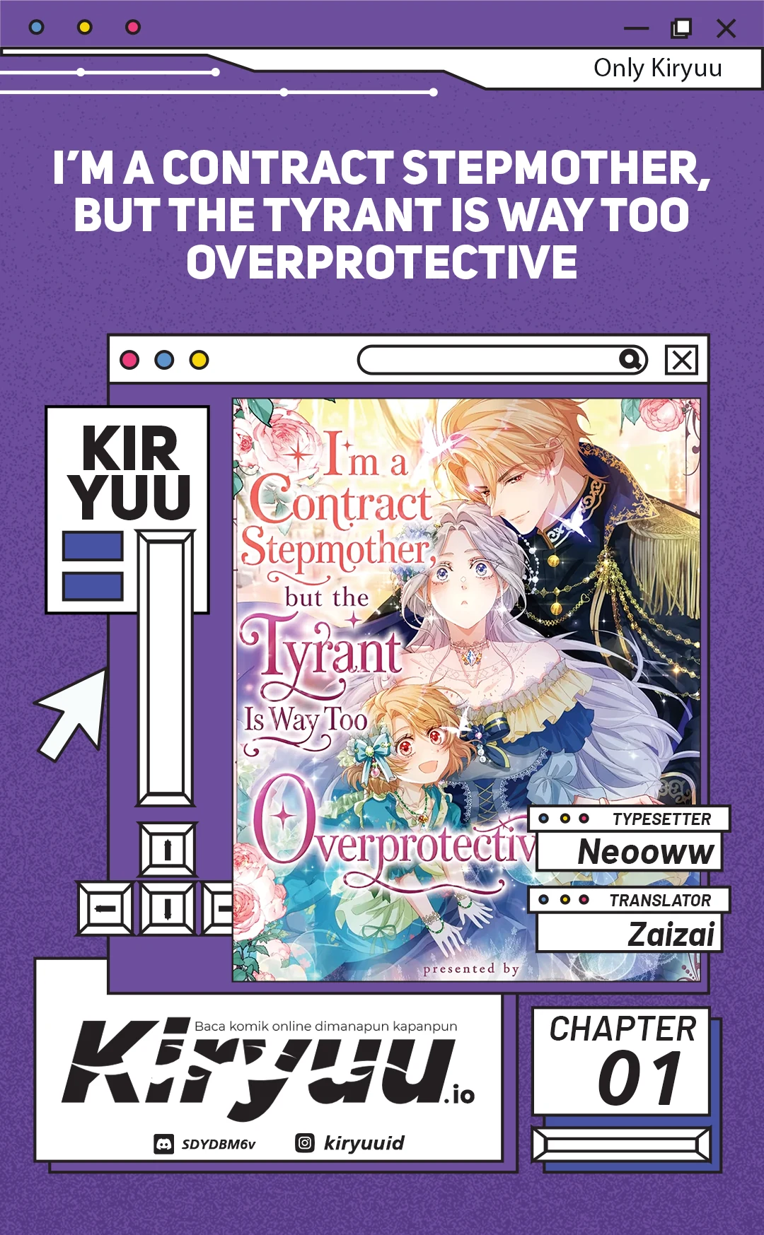 I’m a Contract Stepmother, but the Tyrant Is Way Too Overprotective Chapter 1 - halaman 1
