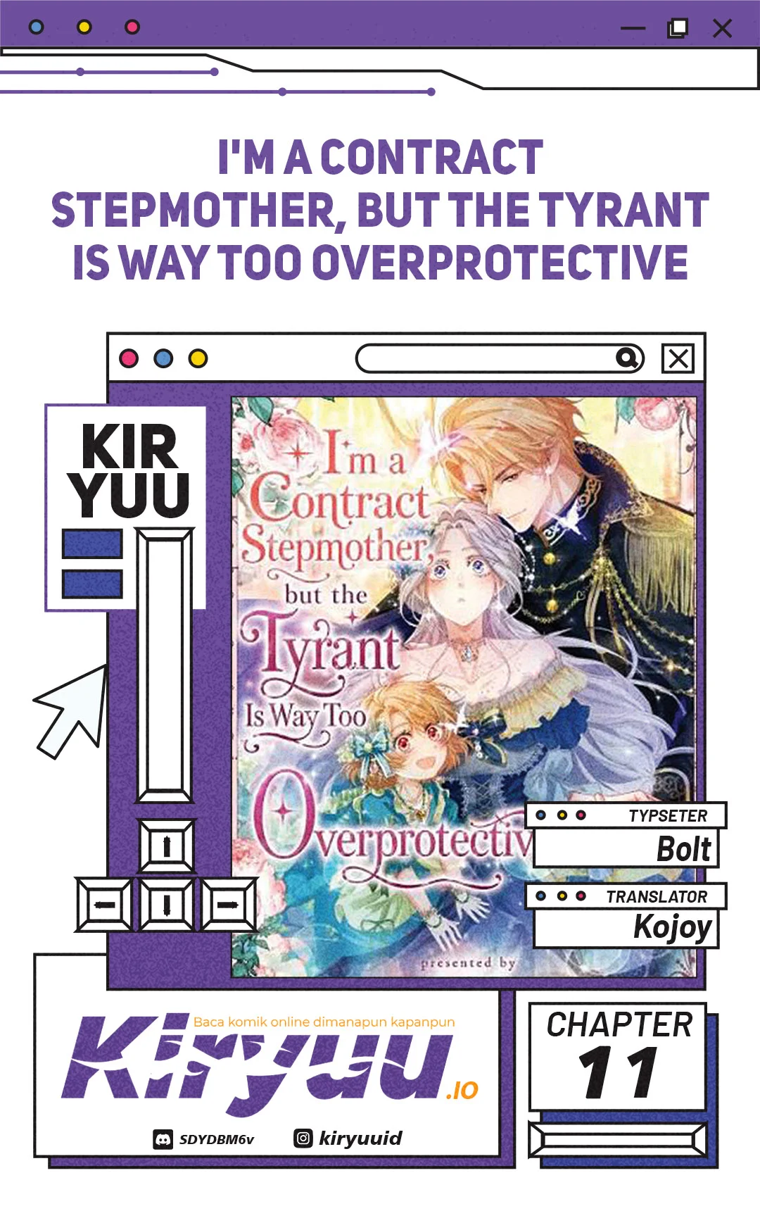 I’m a Contract Stepmother, but the Tyrant Is Way Too Overprotective Chapter 11 - halaman 1