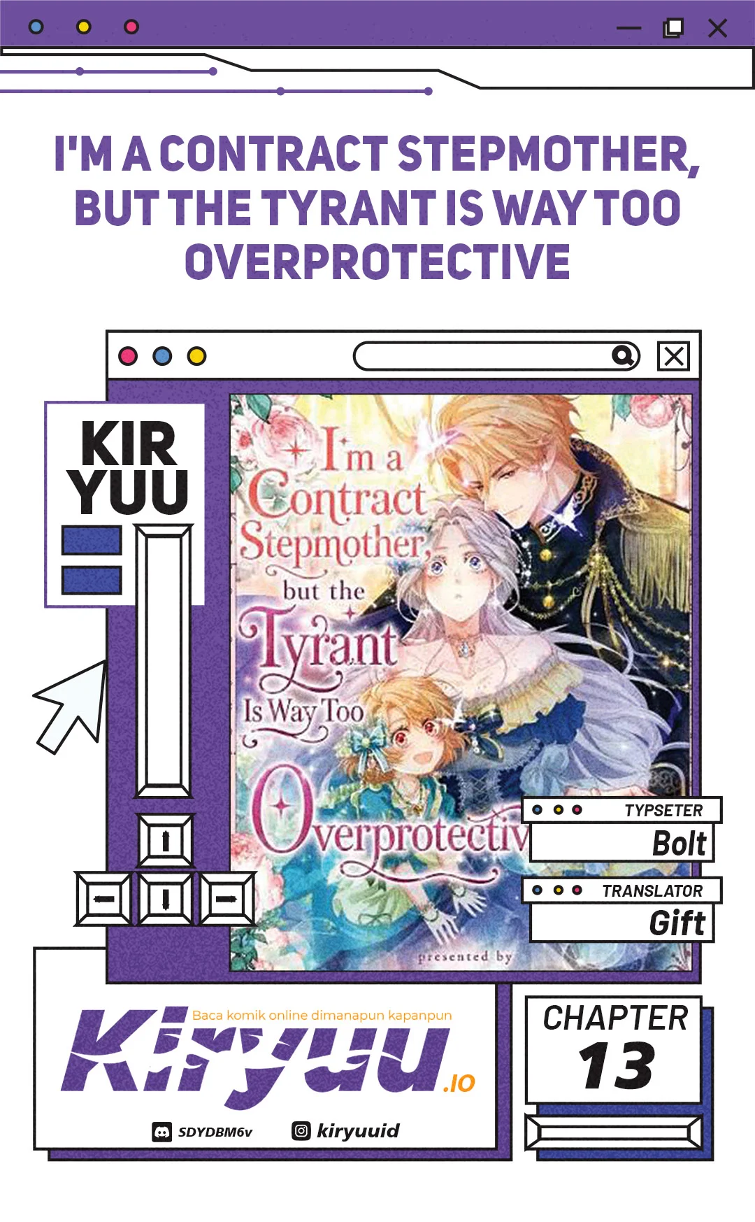 I’m a Contract Stepmother, but the Tyrant Is Way Too Overprotective Chapter 13 - halaman 1