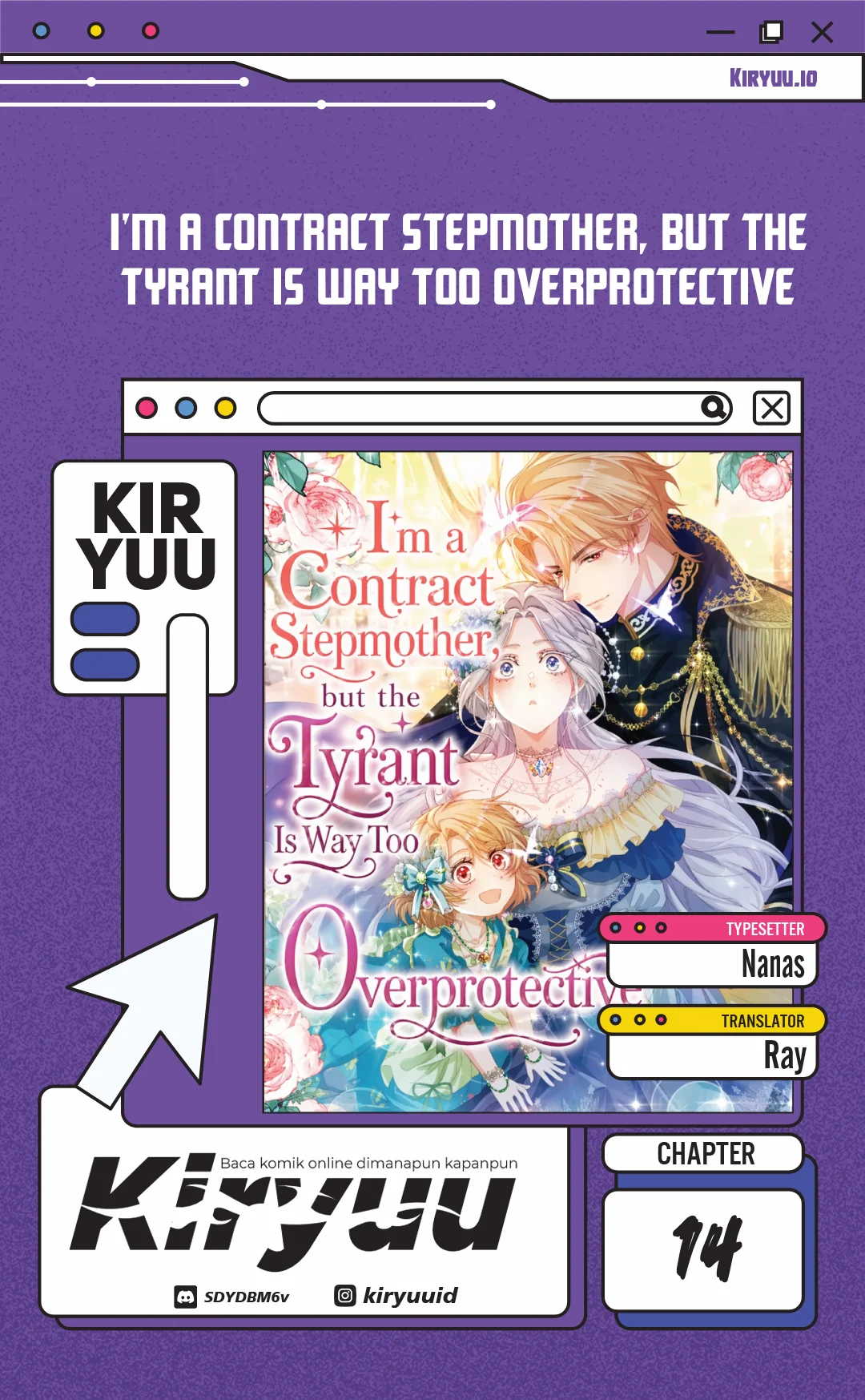 I’m a Contract Stepmother, but the Tyrant Is Way Too Overprotective Chapter 14 - halaman 1