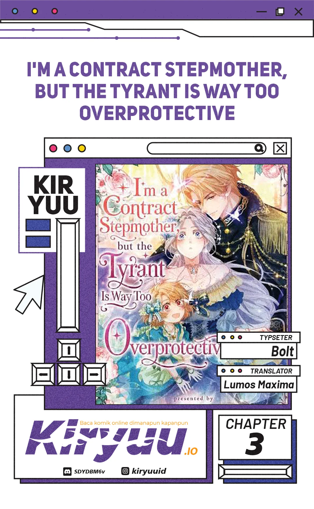 I’m a Contract Stepmother, but the Tyrant Is Way Too Overprotective Chapter 3 - halaman 1
