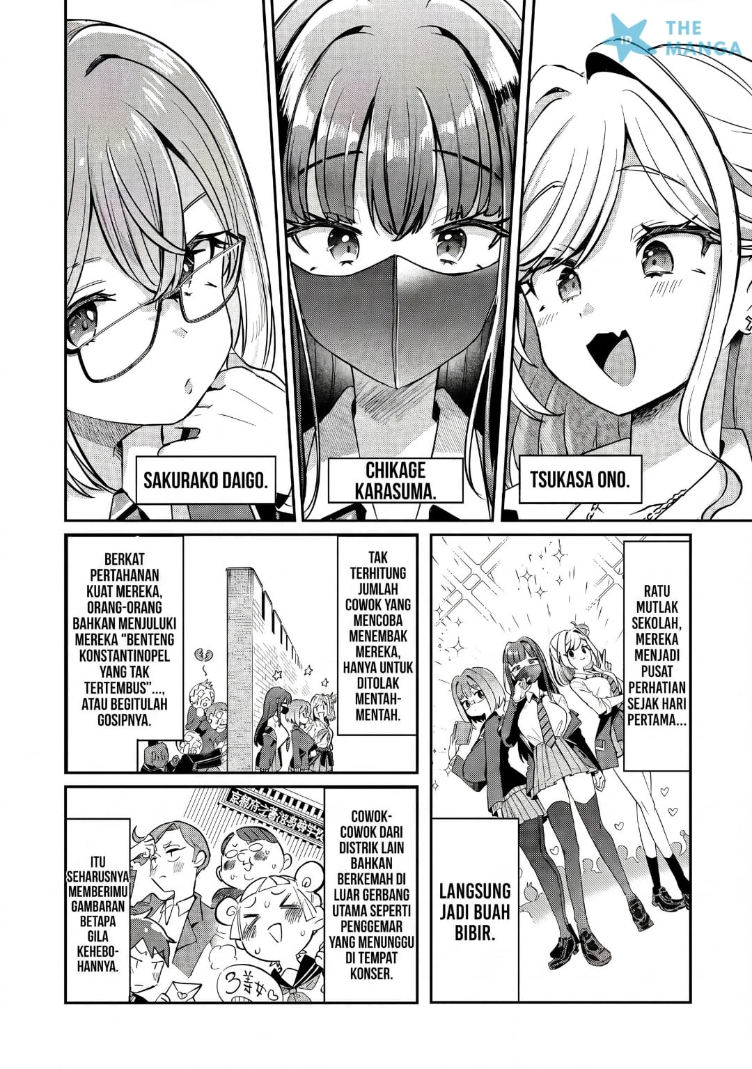 I’m a Kept Man for the Three Most Beautiful Girls in School Chapter 1 - halaman 18