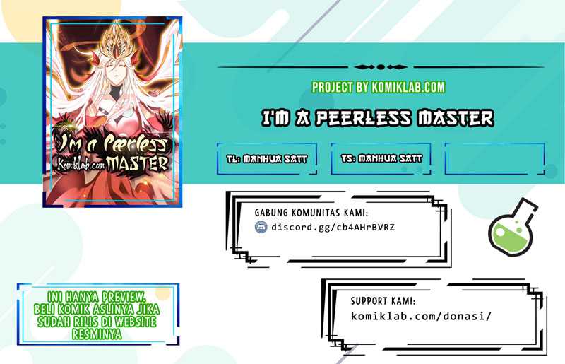 I’m A Peerless Master Chapter 18 - halaman 1