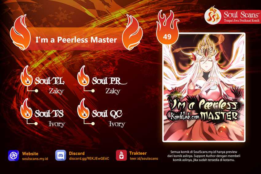 I’m A Peerless Master Chapter 49 - halaman 1