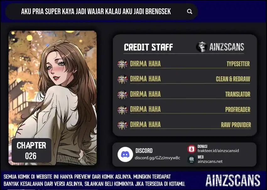 I’m a Super Rich Guy, So It’s Reasonable For Me to Be a Scumbag Chapter 26 - halaman 2
