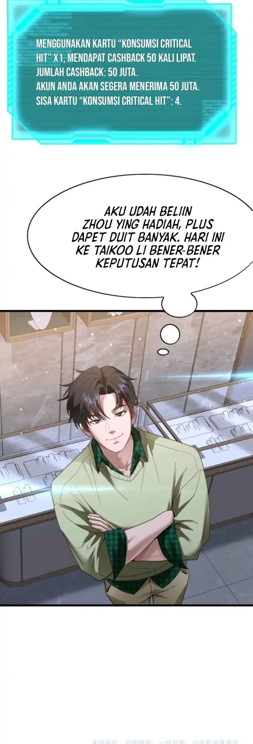I’m a Super Rich Guy, So It’s Reasonable For Me to Be a Scumbag Chapter 26 - halaman 50
