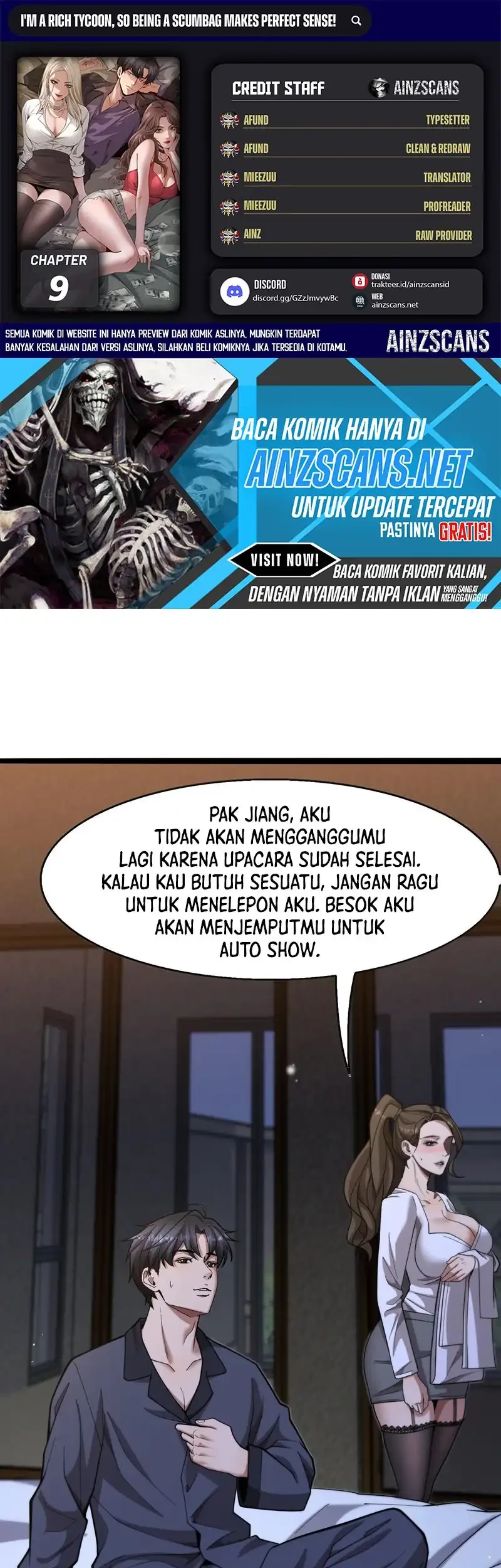 I’m a Super Rich Guy, So It’s Reasonable For Me to Be a Scumbag Chapter 9 - halaman 1