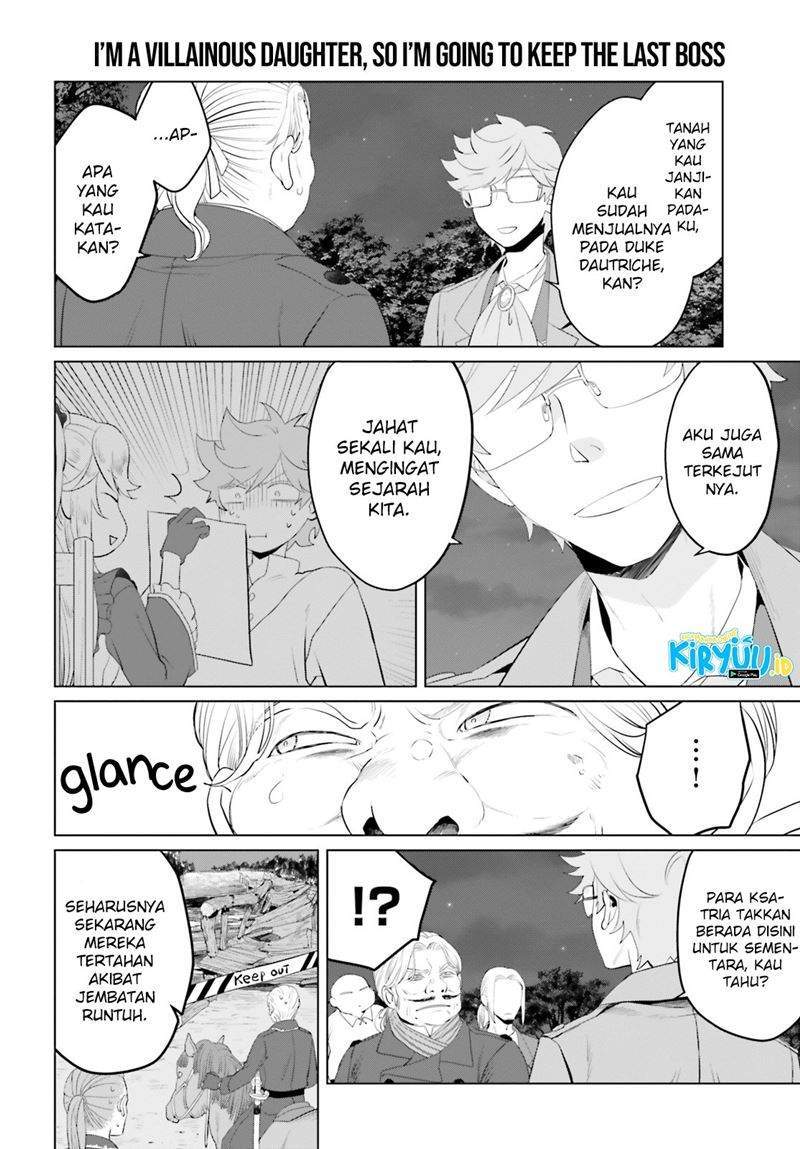 I’m a Villainous Daughter so I’m going to keep the Last Boss Chapter 10 - halaman 24