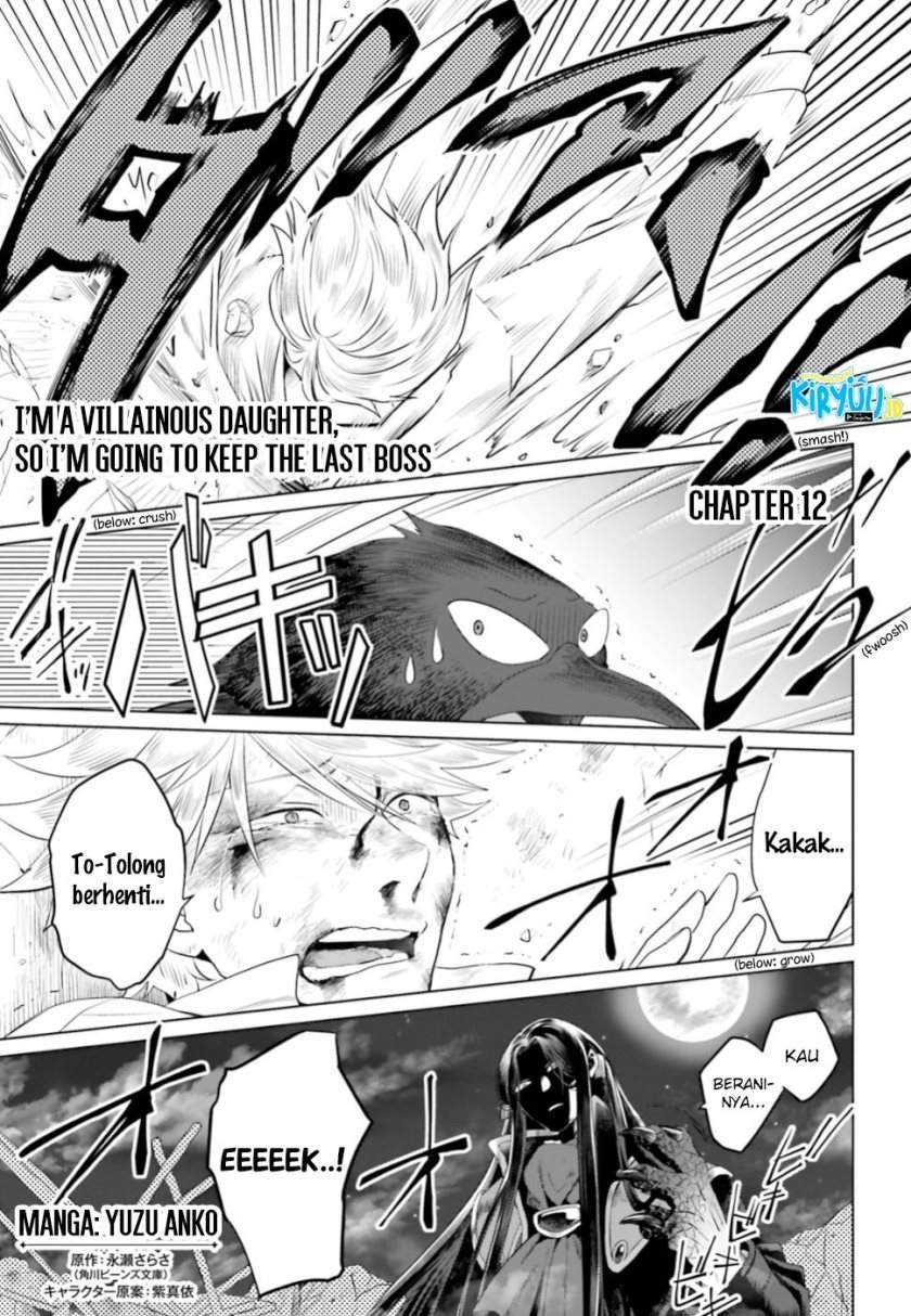 I’m a Villainous Daughter so I’m going to keep the Last Boss Chapter 12 - halaman 2