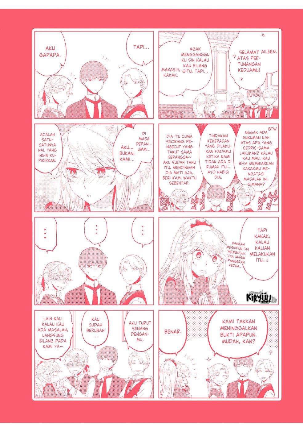 I’m a Villainous Daughter so I’m going to keep the Last Boss Chapter 13.5 - halaman 11