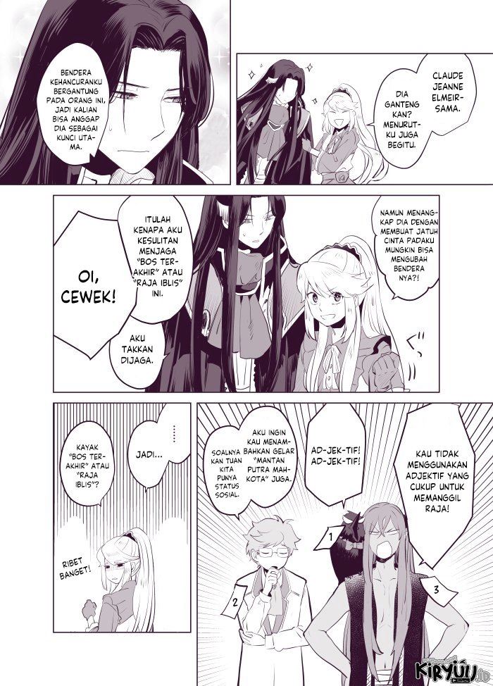 I’m a Villainous Daughter so I’m going to keep the Last Boss Chapter 13.5 - halaman 15