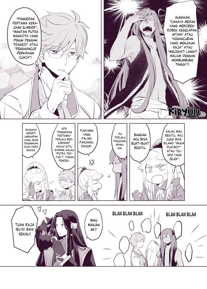 I’m a Villainous Daughter so I’m going to keep the Last Boss Chapter 13.5 - halaman 16