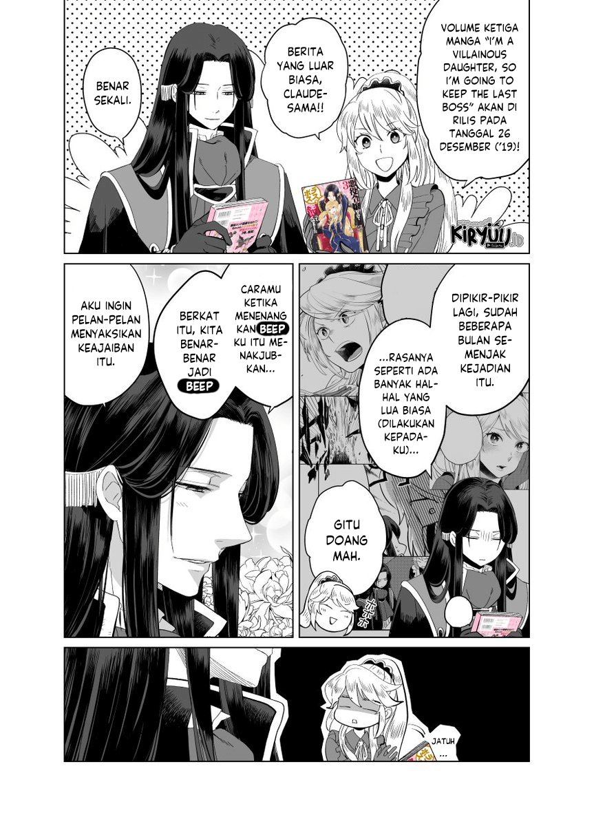 I’m a Villainous Daughter so I’m going to keep the Last Boss Chapter 13.5 - halaman 44