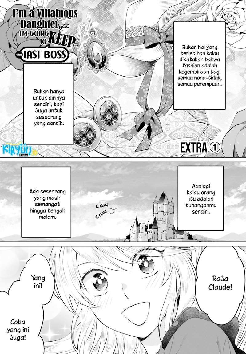 I’m a Villainous Daughter so I’m going to keep the Last Boss Chapter 13 - halaman 2