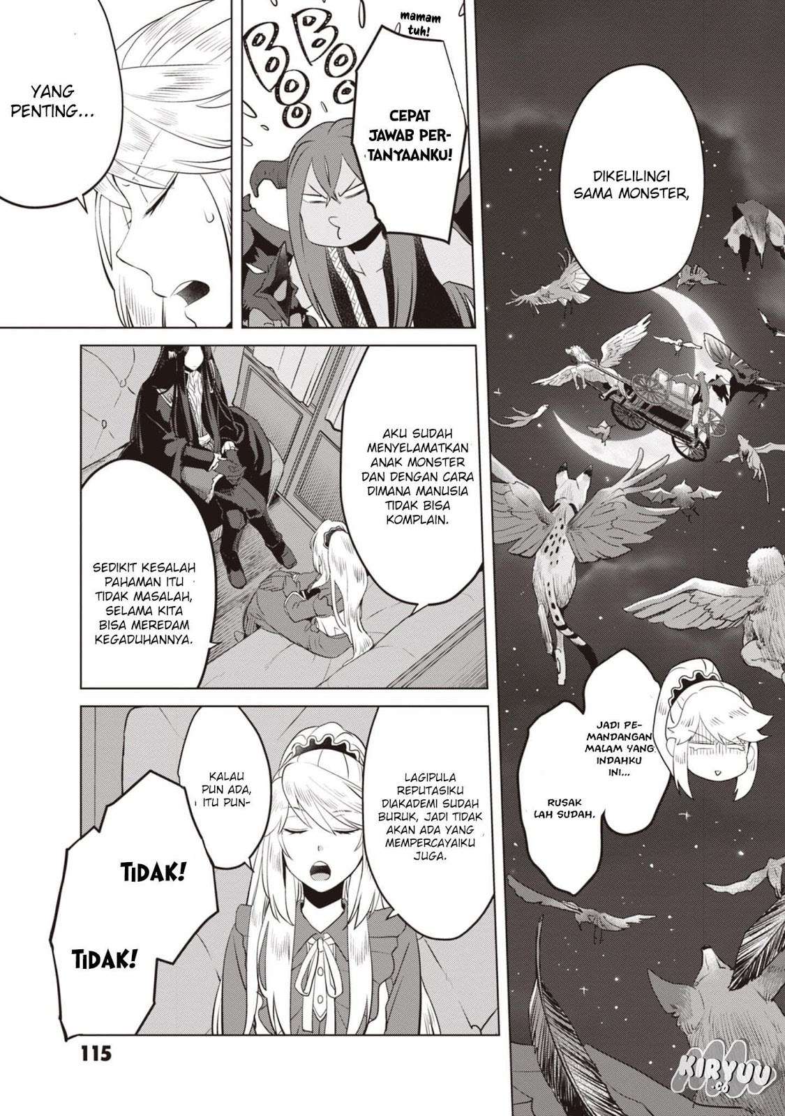 I’m a Villainous Daughter so I’m going to keep the Last Boss Chapter 3 - halaman 25