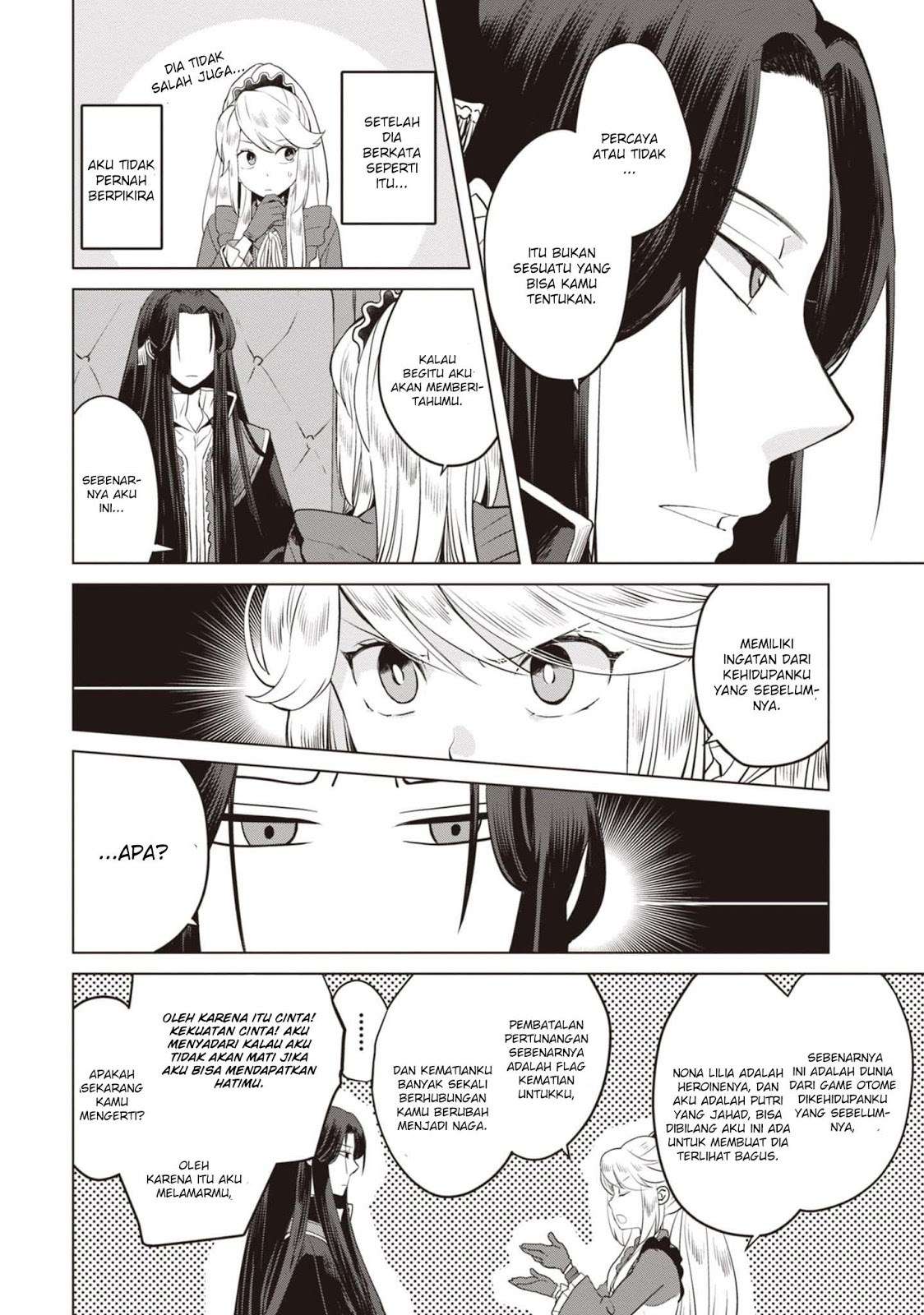 I’m a Villainous Daughter so I’m going to keep the Last Boss Chapter 3 - halaman 30