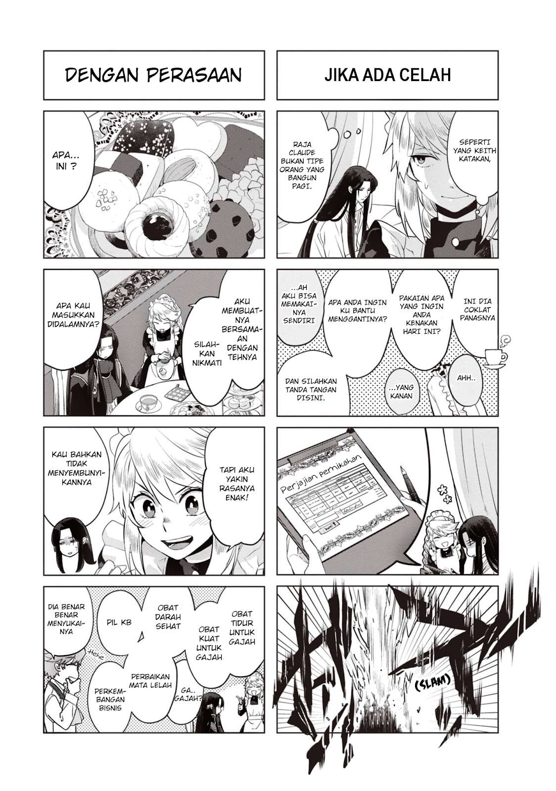 I’m a Villainous Daughter so I’m going to keep the Last Boss Chapter 4.5 - halaman 4