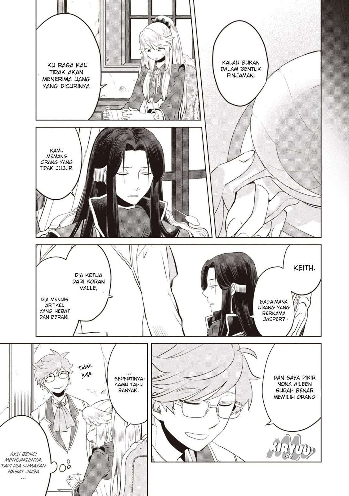 I’m a Villainous Daughter so I’m going to keep the Last Boss Chapter 4 - halaman 17