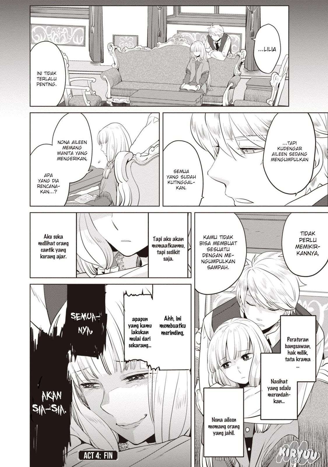 I’m a Villainous Daughter so I’m going to keep the Last Boss Chapter 4 - halaman 33