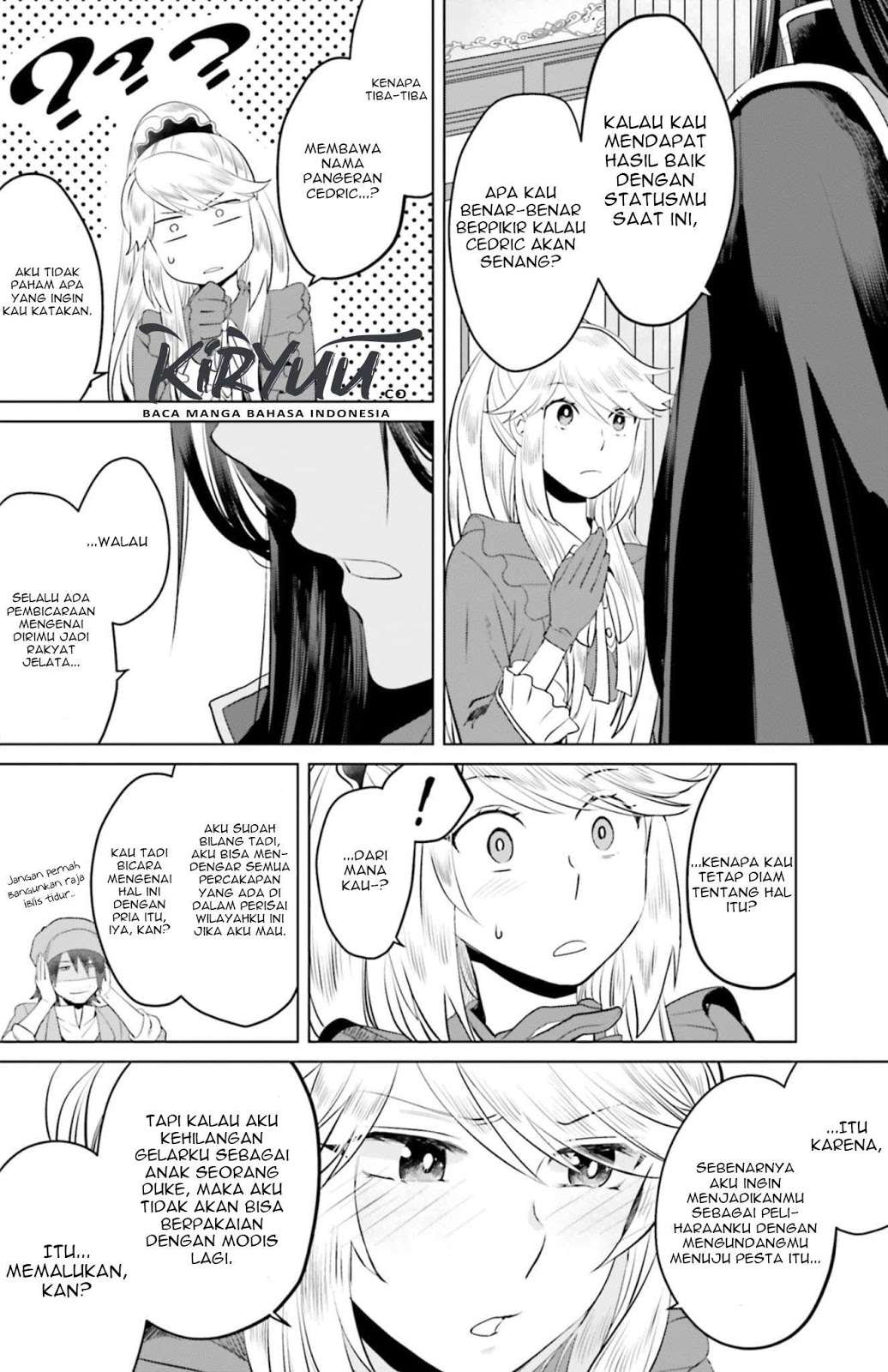 I’m a Villainous Daughter so I’m going to keep the Last Boss Chapter 5 - halaman 22