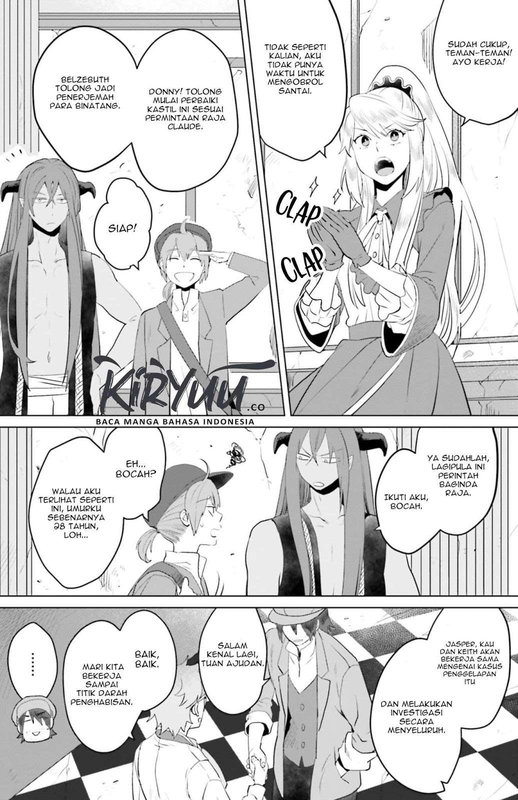 I’m a Villainous Daughter so I’m going to keep the Last Boss Chapter 5 - halaman 28