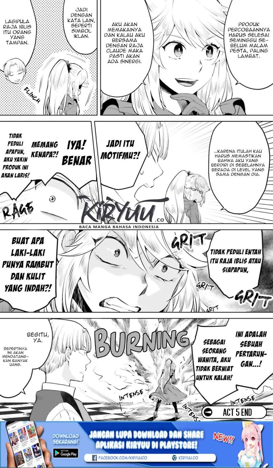 I’m a Villainous Daughter so I’m going to keep the Last Boss Chapter 5 - halaman 32