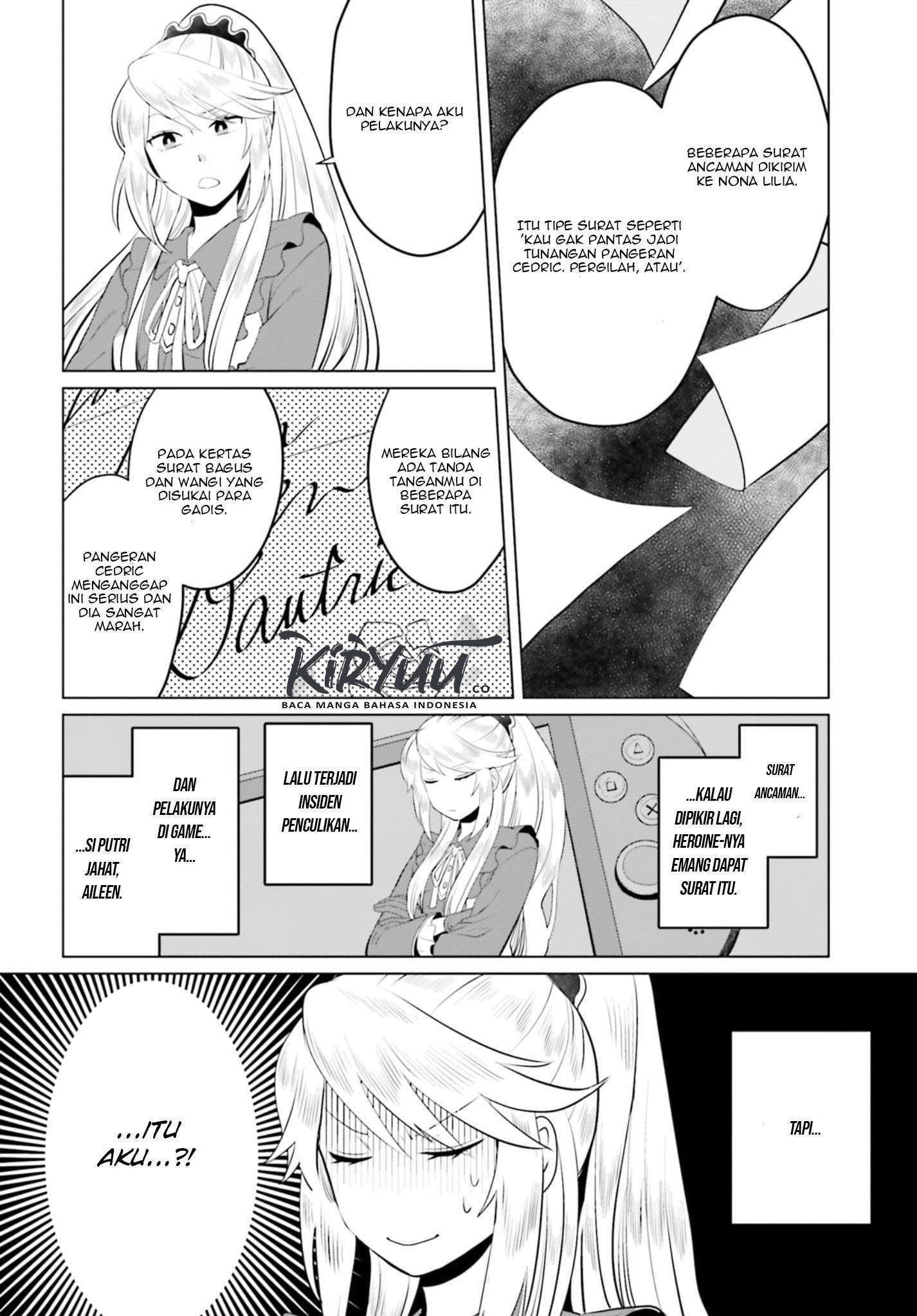 I’m a Villainous Daughter so I’m going to keep the Last Boss Chapter 6 - halaman 26