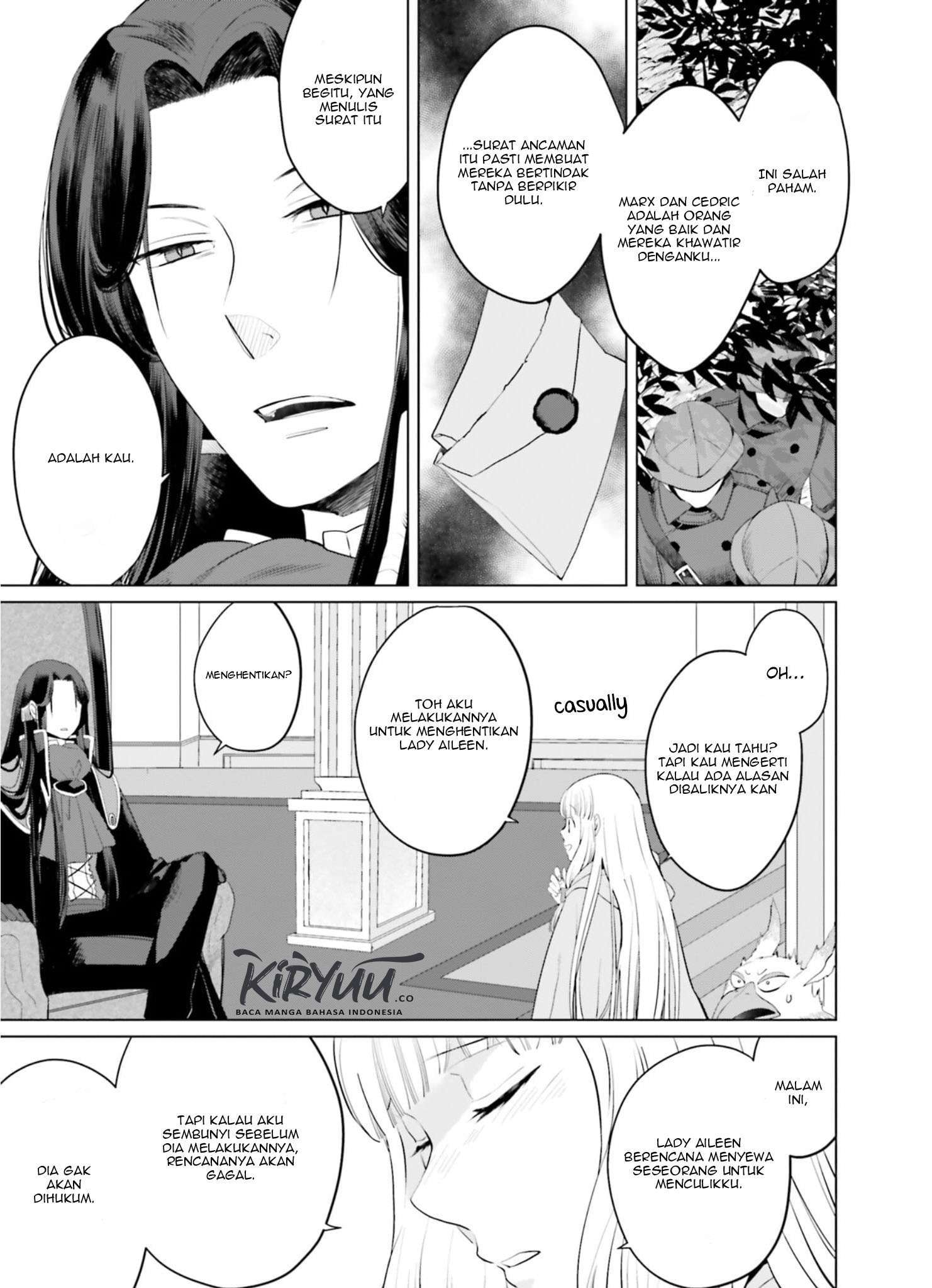 I’m a Villainous Daughter so I’m going to keep the Last Boss Chapter 7 - halaman 22