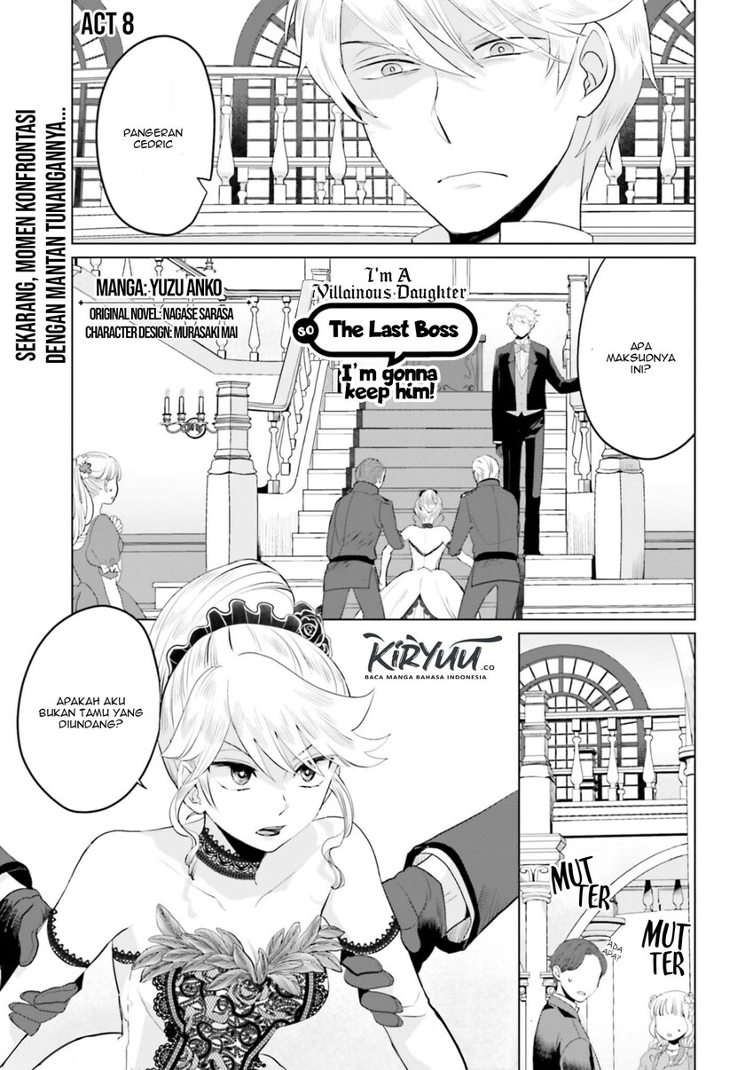 I’m a Villainous Daughter so I’m going to keep the Last Boss Chapter 8 - halaman 2
