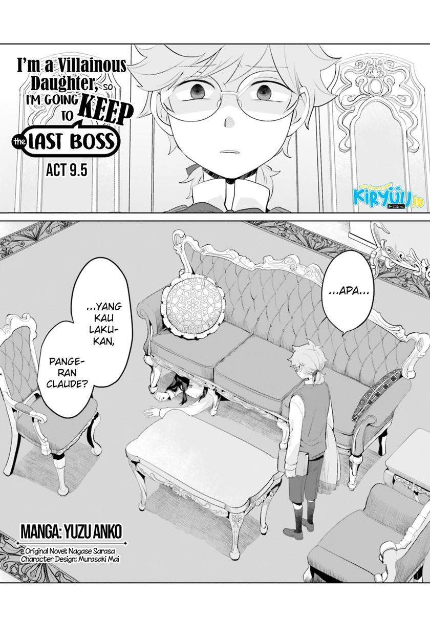 I’m a Villainous Daughter so I’m going to keep the Last Boss Chapter 9.5 - halaman 2