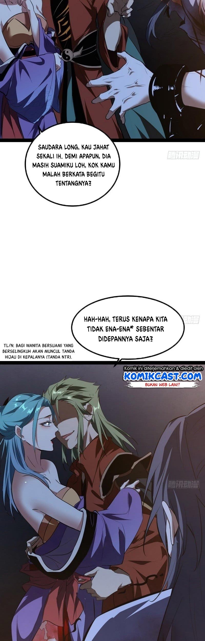 I’m An Evil God Chapter 33 - halaman 54