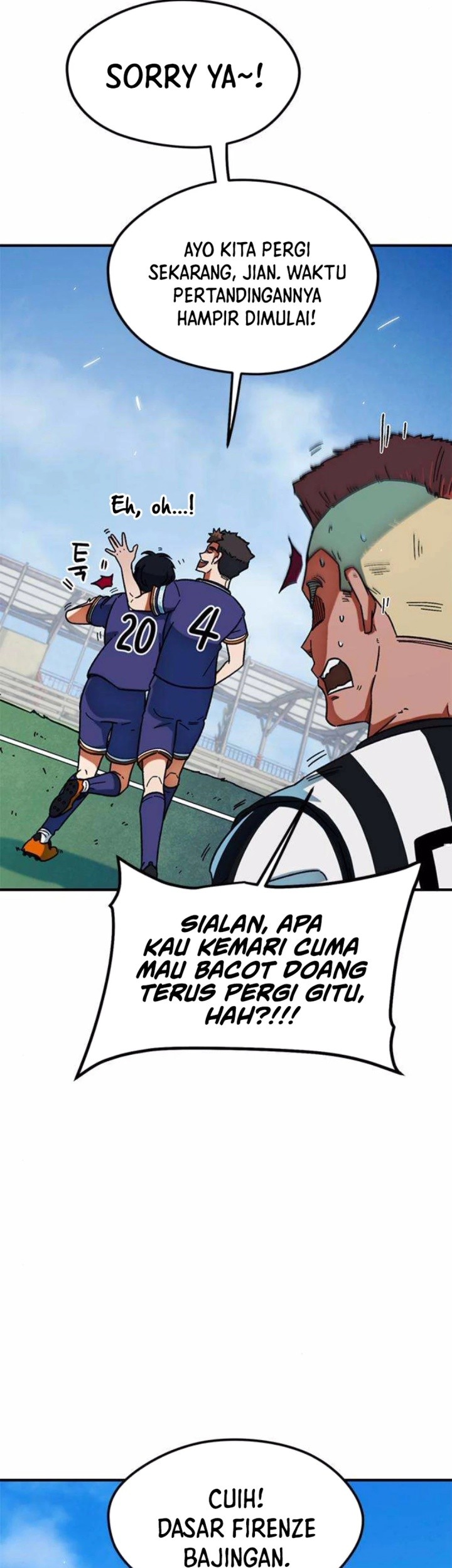 I’m Being Misunderstood as a Soccer Genius Chapter 21 - halaman 32