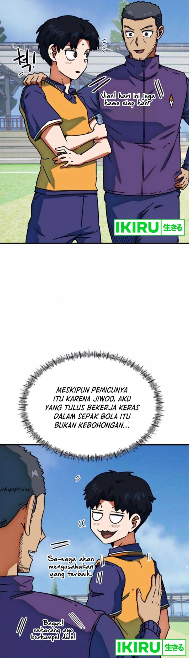I’m Being Misunderstood as a Soccer Genius Chapter 26 - halaman 18