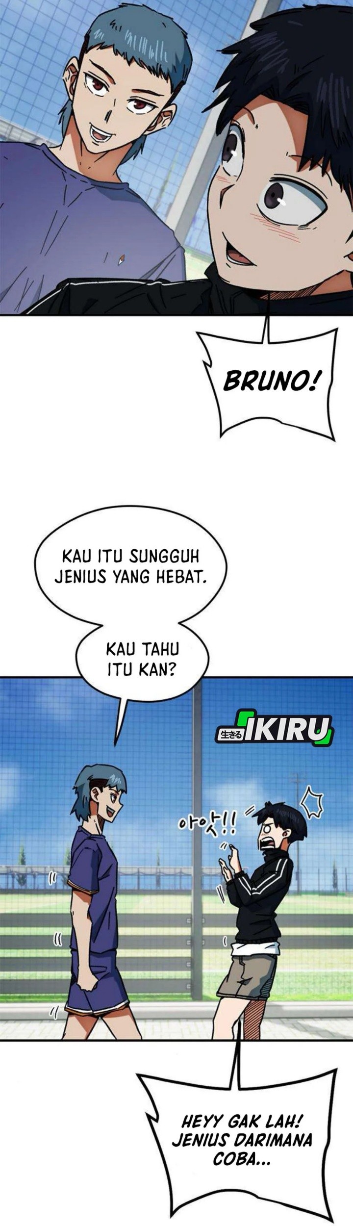 I’m Being Misunderstood as a Soccer Genius Chapter 32 - halaman 69