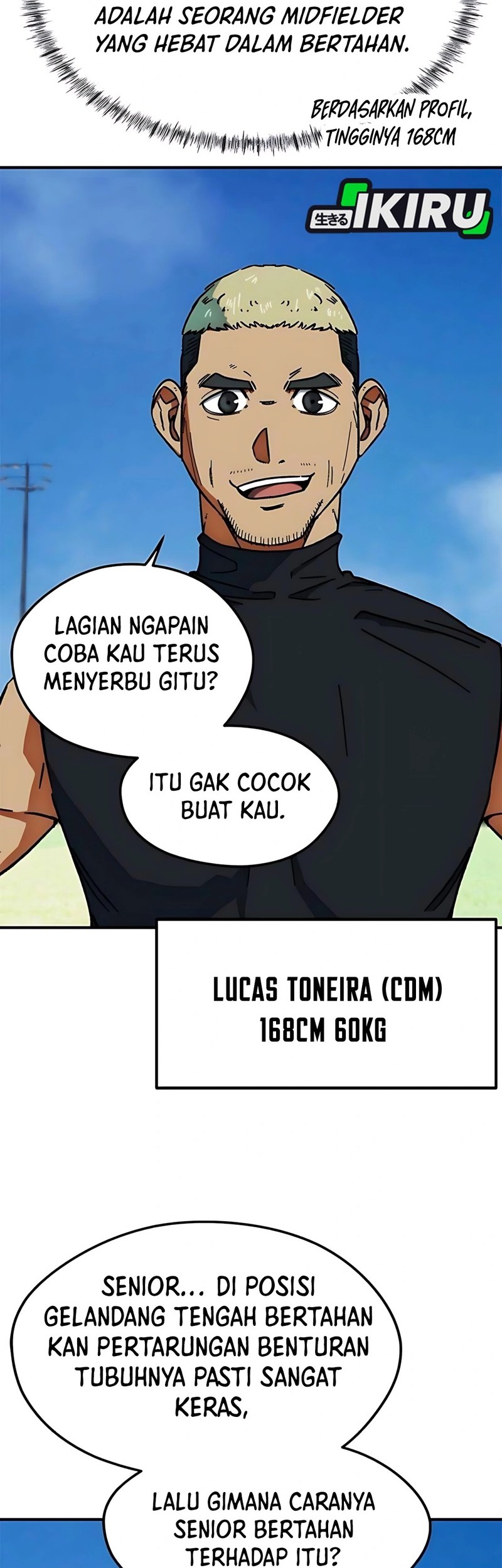 I’m Being Misunderstood as a Soccer Genius Chapter 33 - halaman 38