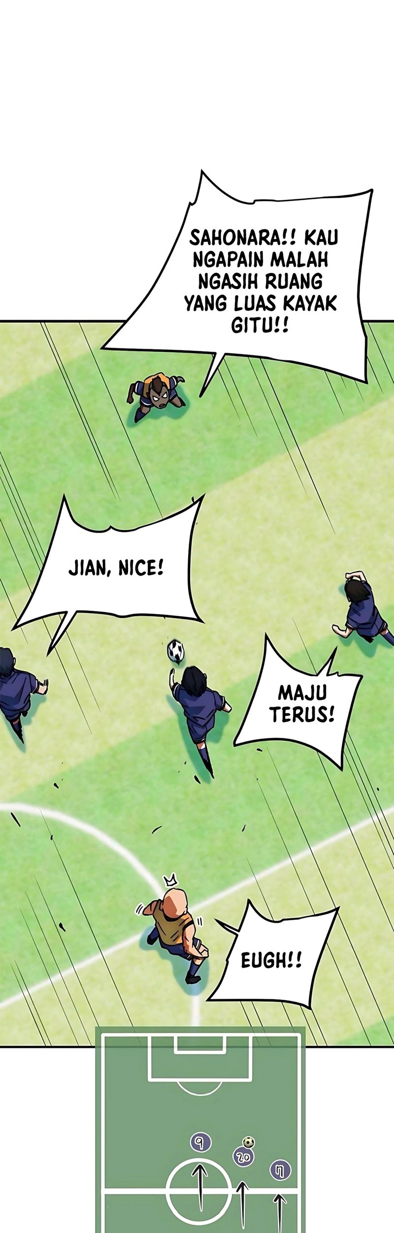 I’m Being Misunderstood as a Soccer Genius Chapter 33 - halaman 62