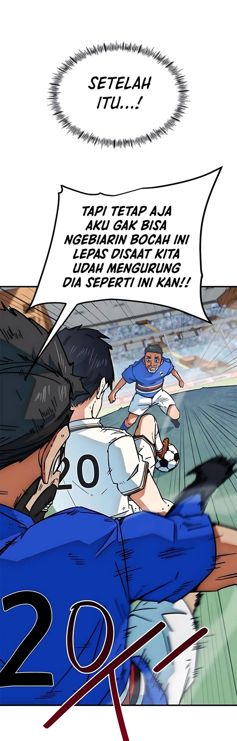 I’m Being Misunderstood as a Soccer Genius Chapter 35 - halaman 25