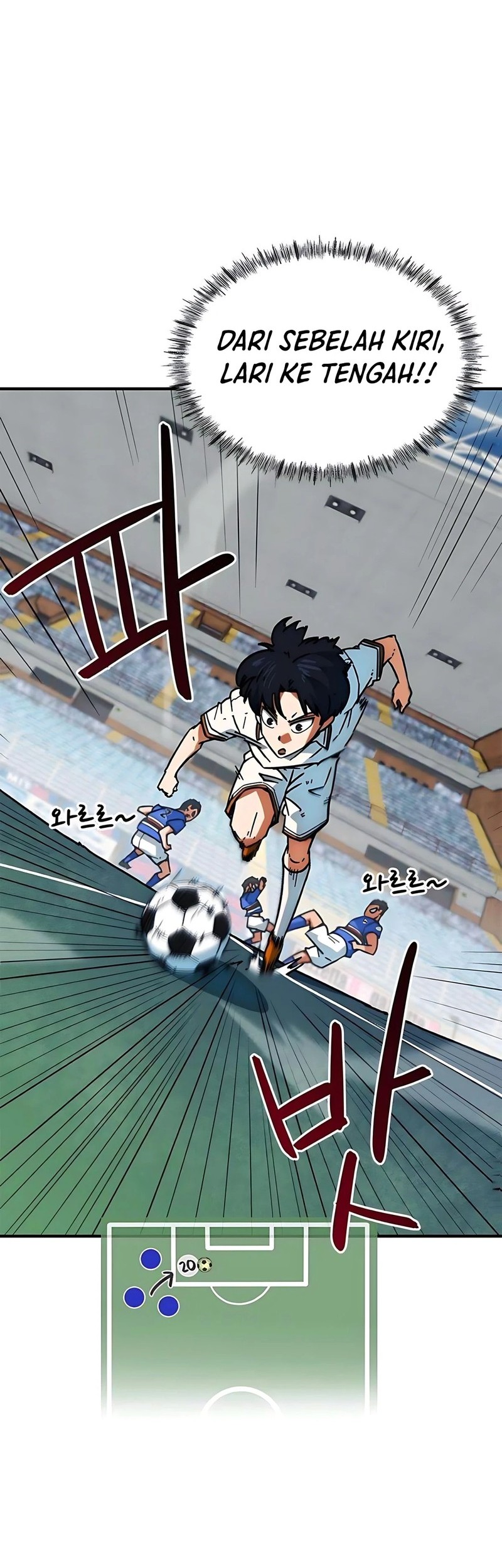 I’m Being Misunderstood as a Soccer Genius Chapter 35 - halaman 28