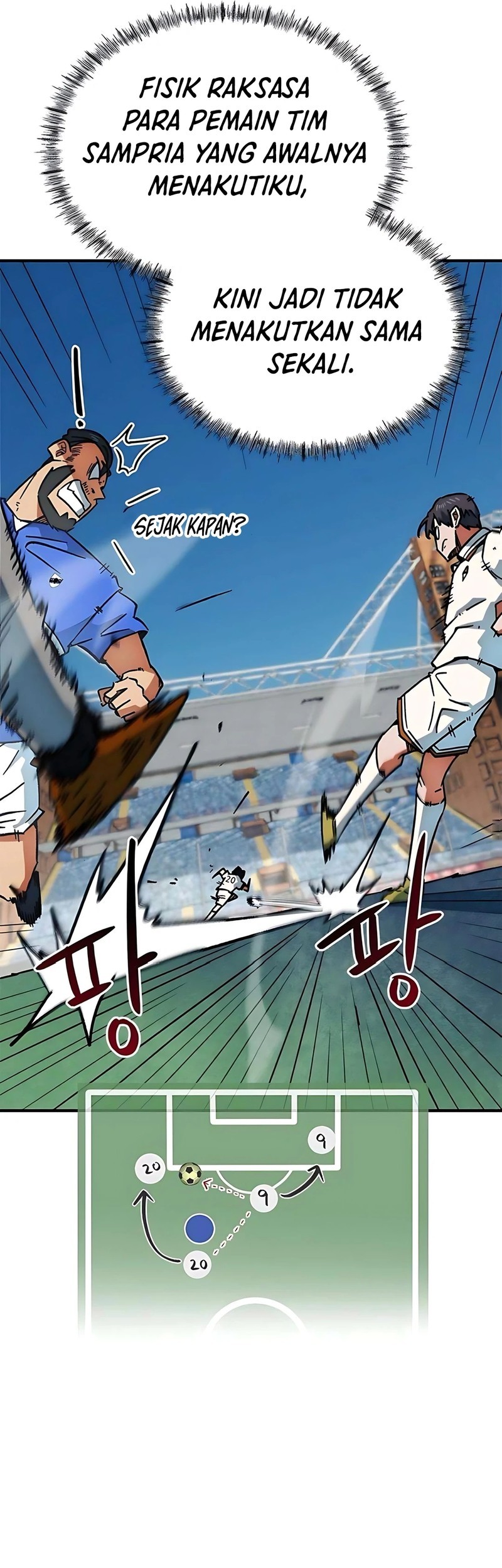 I’m Being Misunderstood as a Soccer Genius Chapter 35 - halaman 47