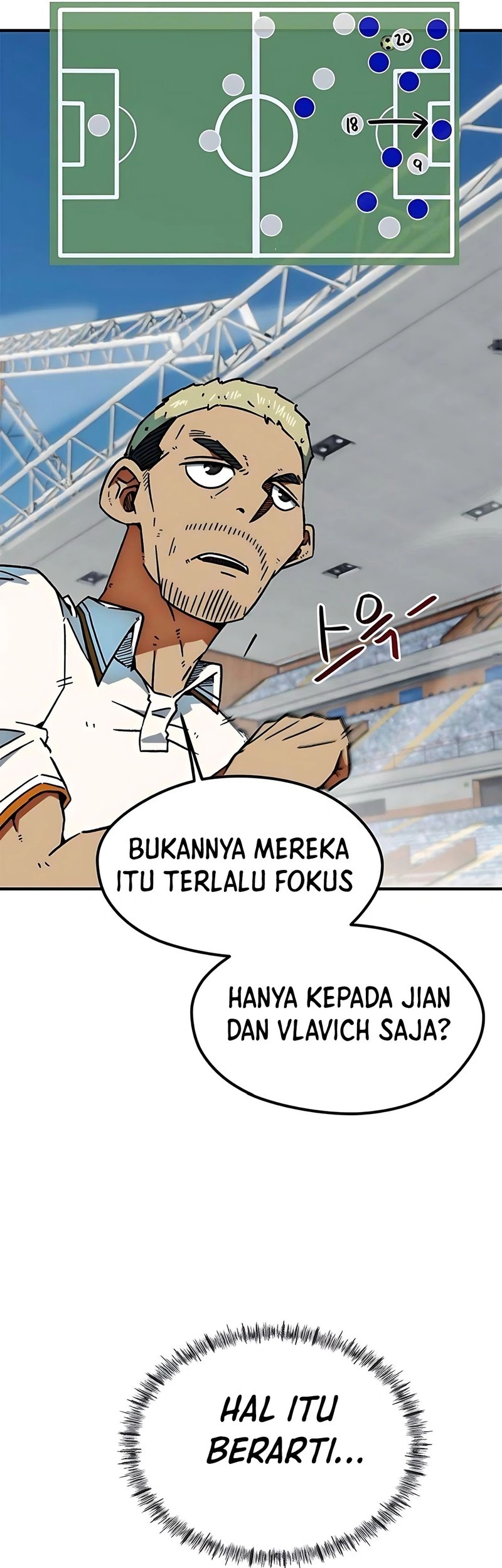 I’m Being Misunderstood as a Soccer Genius Chapter 35 - halaman 50