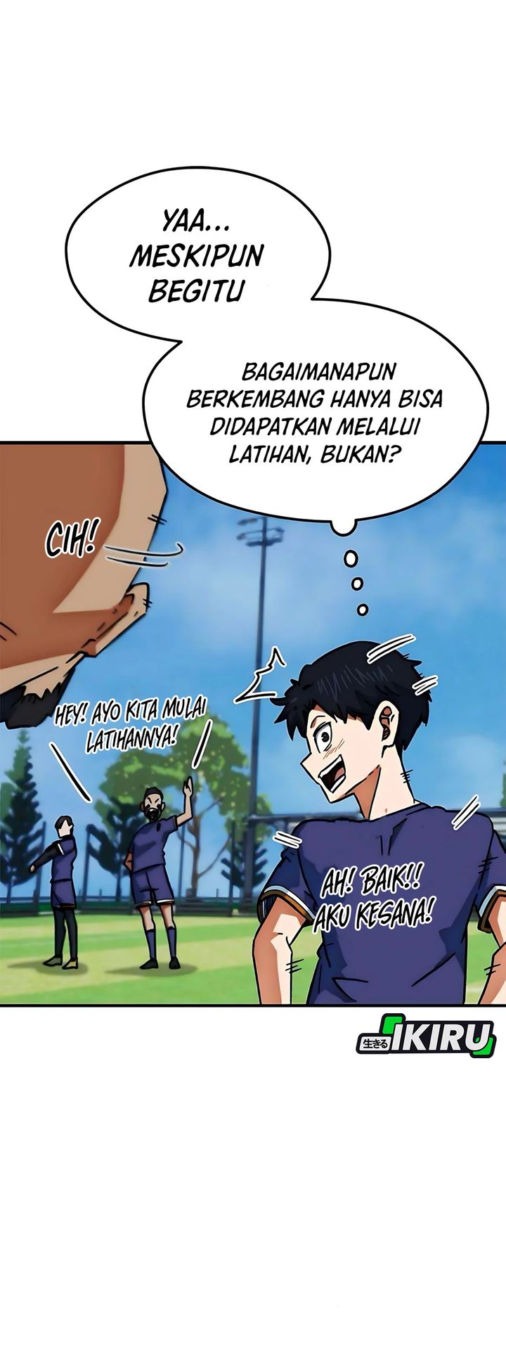 I’m Being Misunderstood as a Soccer Genius Chapter 36 - halaman 35