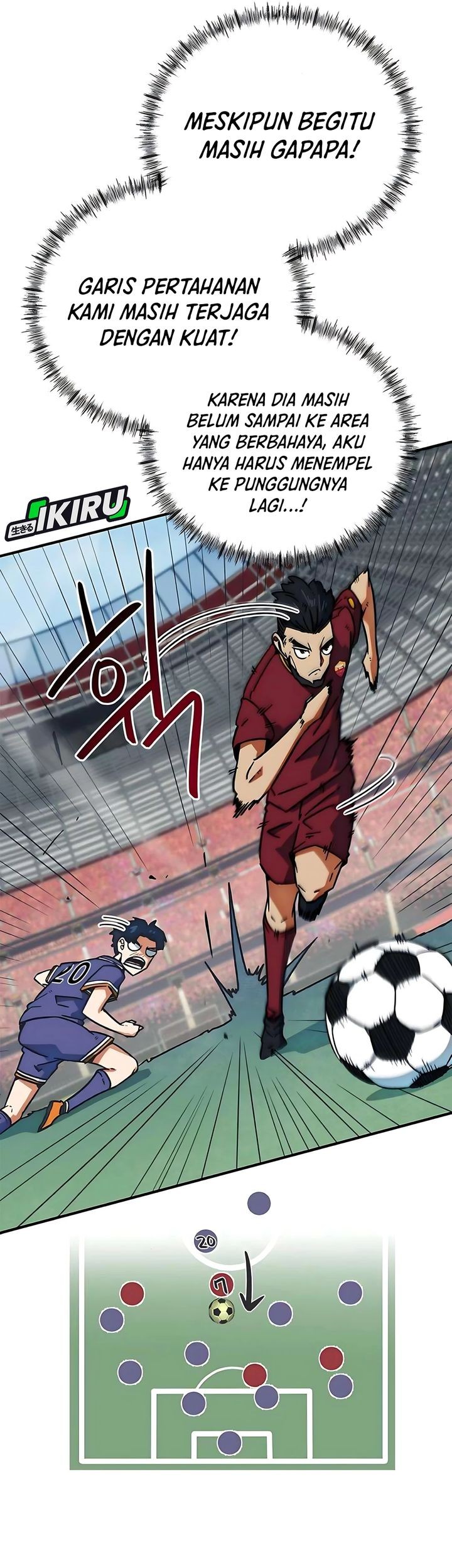 I’m Being Misunderstood as a Soccer Genius Chapter 36 - halaman 85