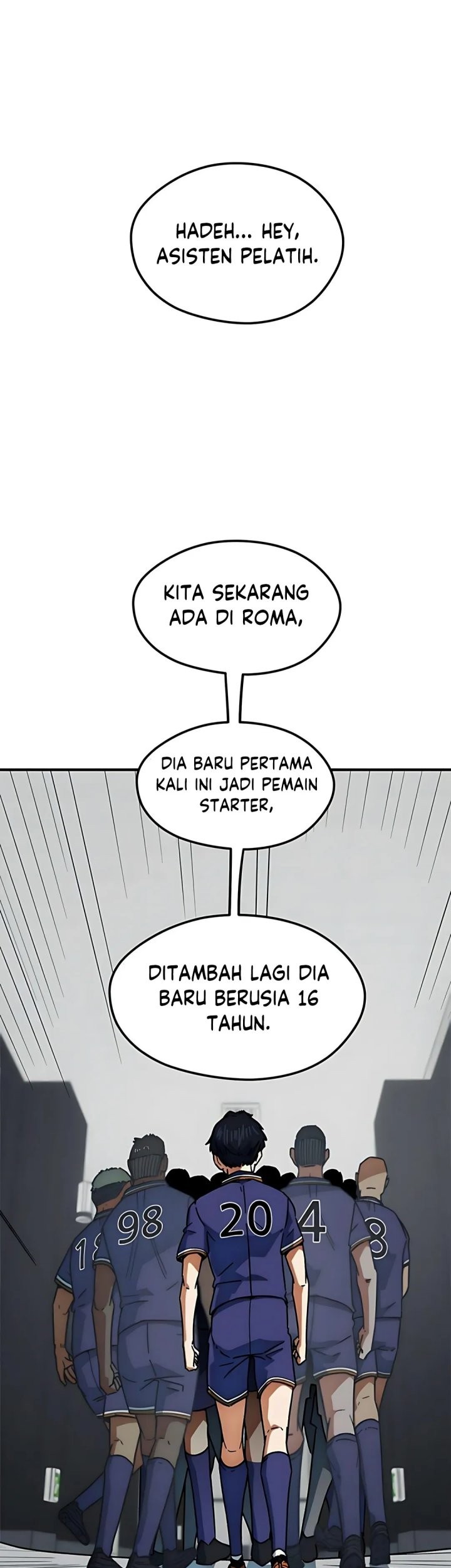 I’m Being Misunderstood as a Soccer Genius Chapter 37 - halaman 33