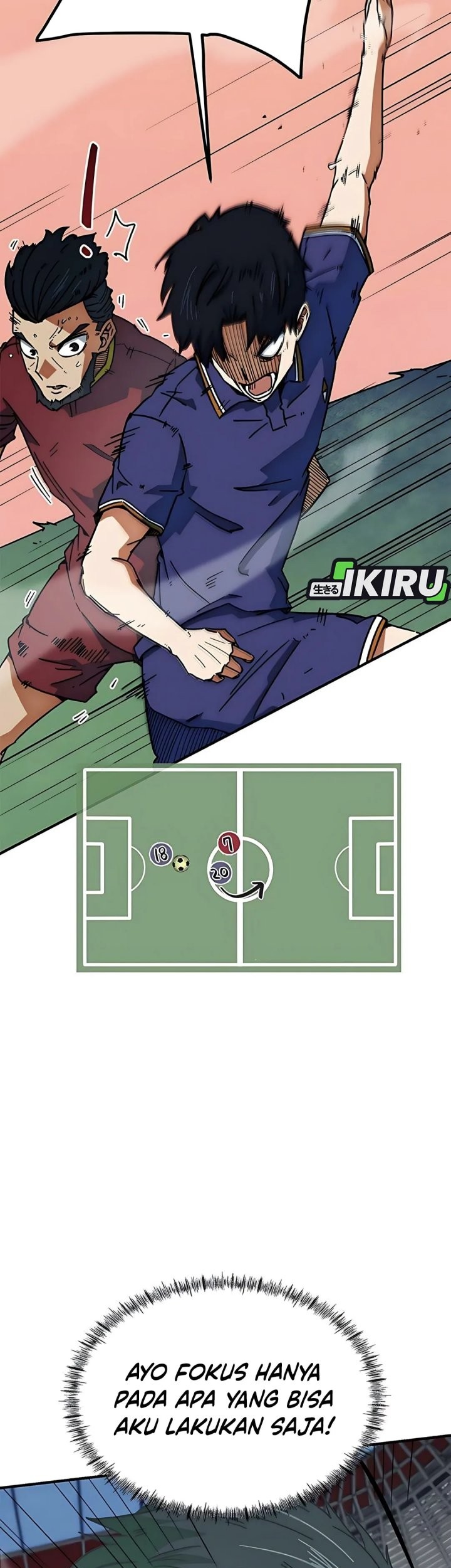 I’m Being Misunderstood as a Soccer Genius Chapter 37 - halaman 59