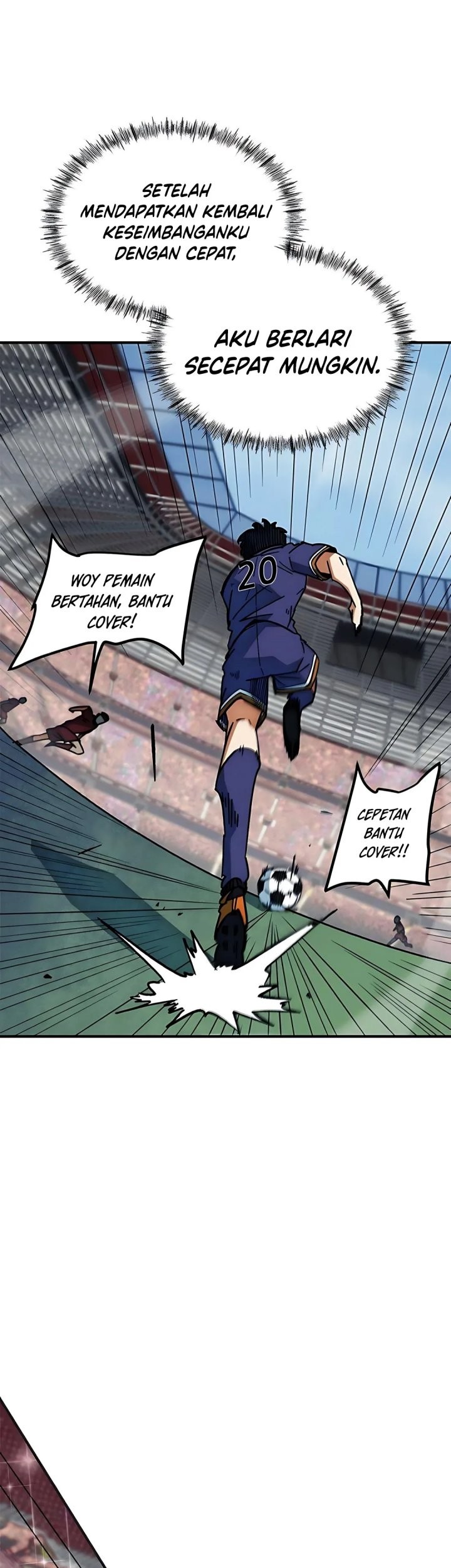 I’m Being Misunderstood as a Soccer Genius Chapter 37 - halaman 85